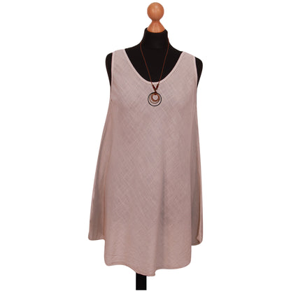 Adorned Elegance: Necklace Accent Vest