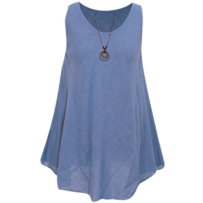 Adorned Elegance: Necklace Accent Vest