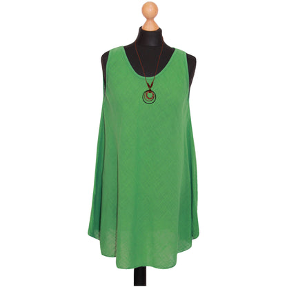 Adorned Elegance: Necklace Accent Vest