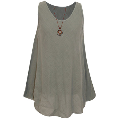 Adorned Elegance: Necklace Accent Vest