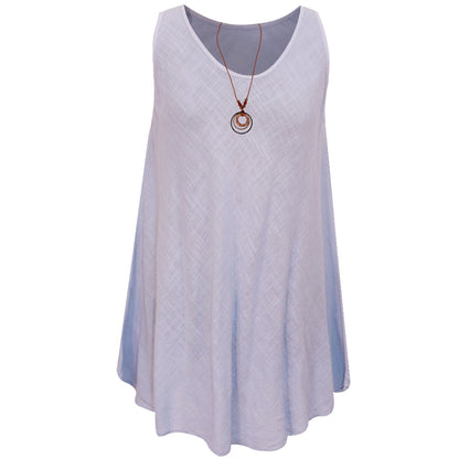 Adorned Elegance: Necklace Accent Vest