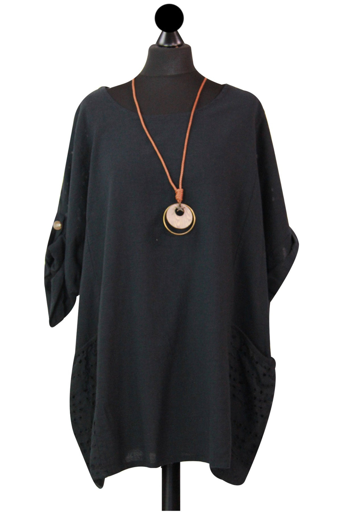 Italian Ladies Pocket Necklace Top